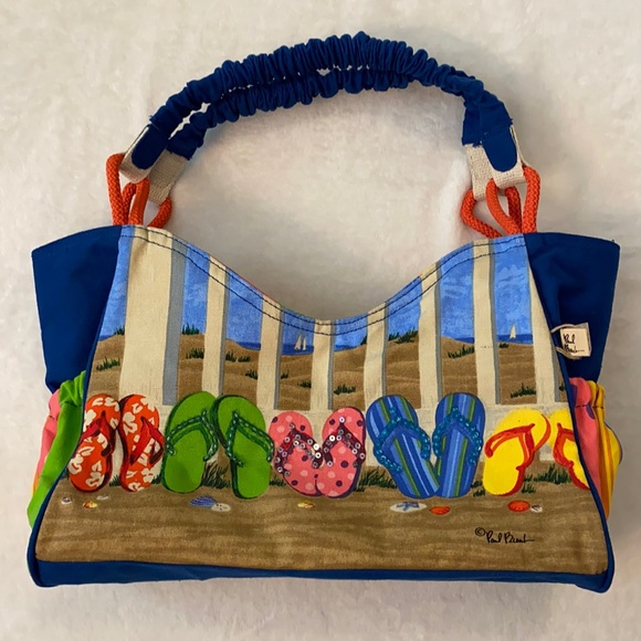 Sun N Sand by Paul Brent Flip Flops Tote Bag
